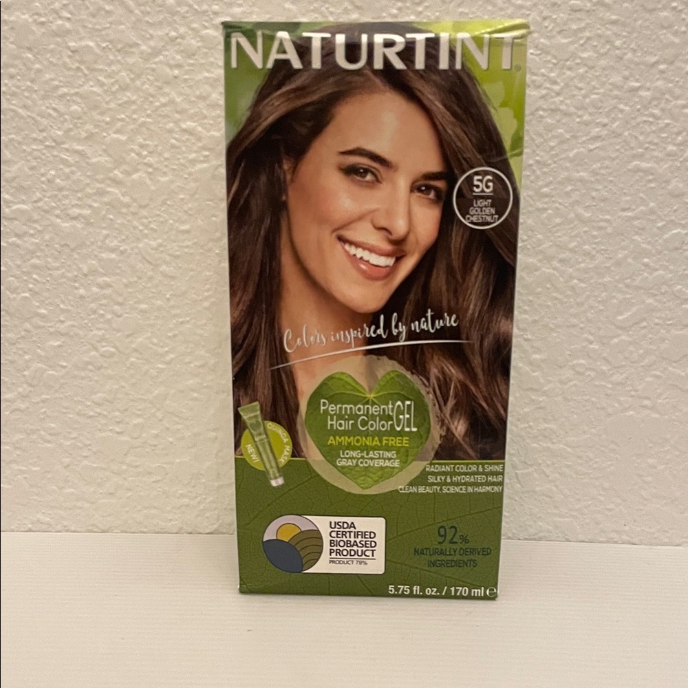 Naturtint Permanent Hair Color Gel 5G Light Golden Chestnut